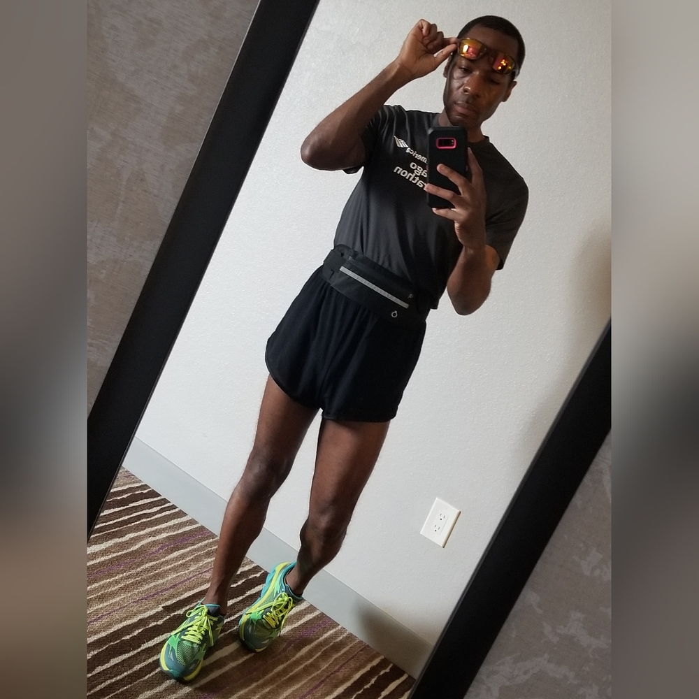 "Running isn't about being the best, it's about pursuing your personal best"